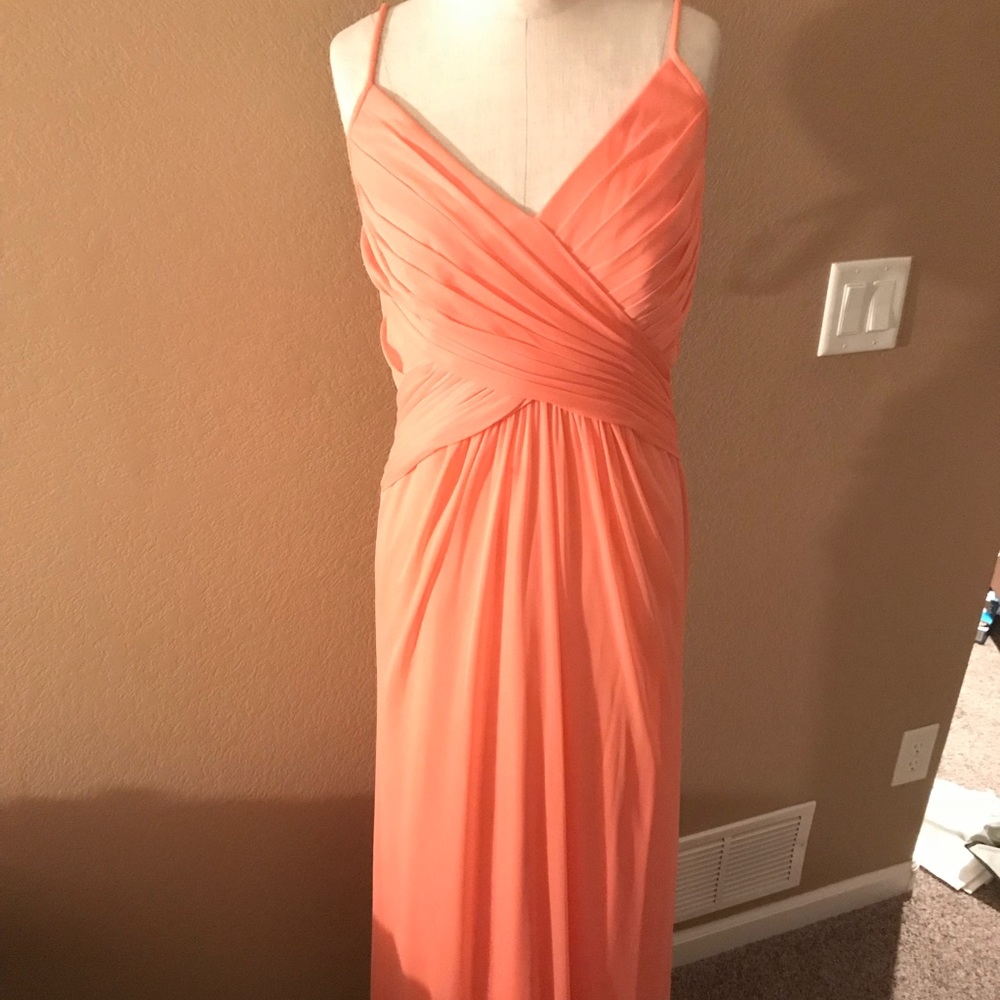 David’s Bridal long dress